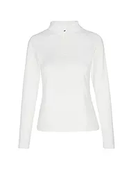 PHENIX | Damen Unterzieh Zipshirt Retro Future | weiss