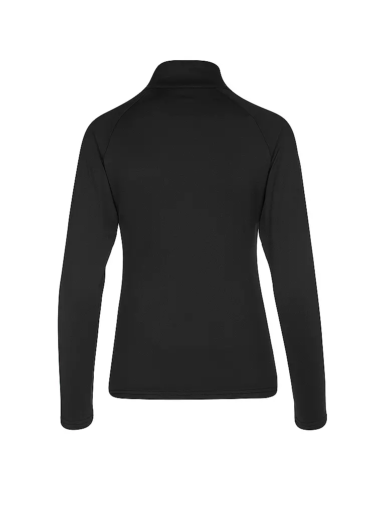 PHENIX | Damen Unterzieh Zipshirt Retro Future | schwarz