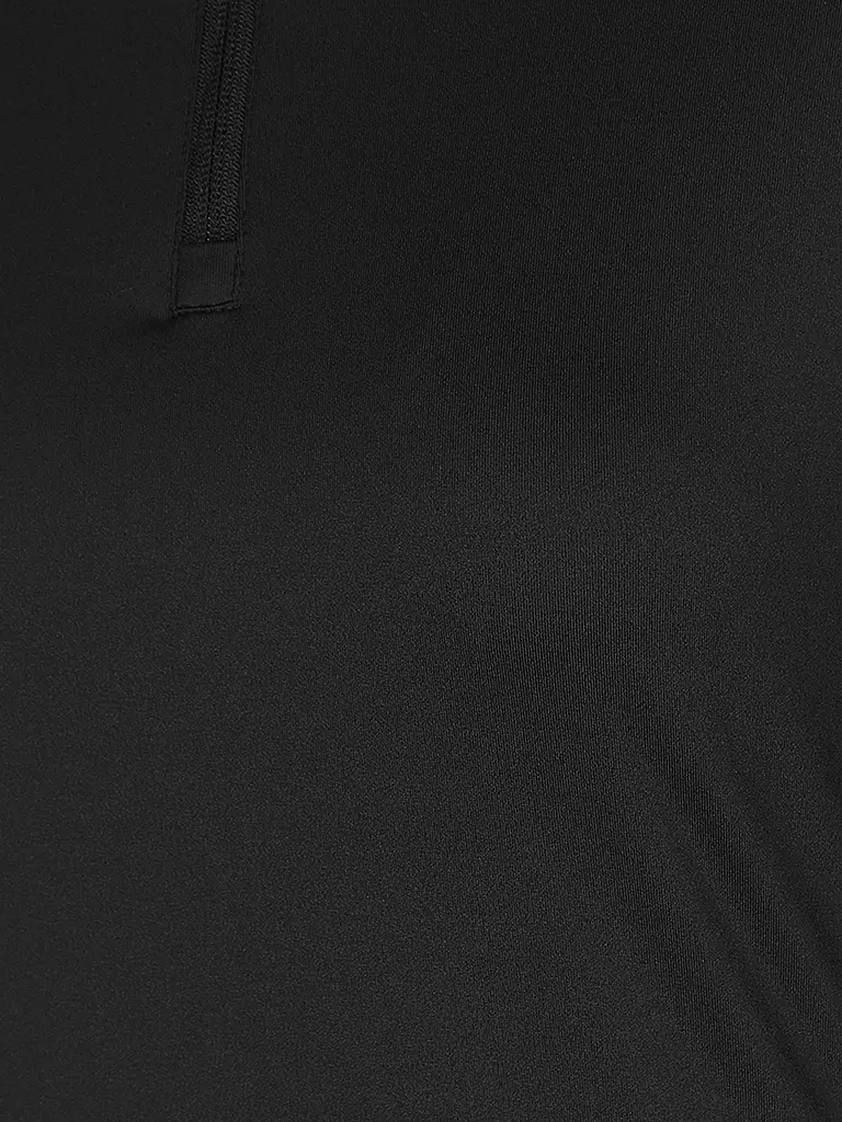 PHENIX | Damen Unterzieh Zipshirt Retro Future | schwarz