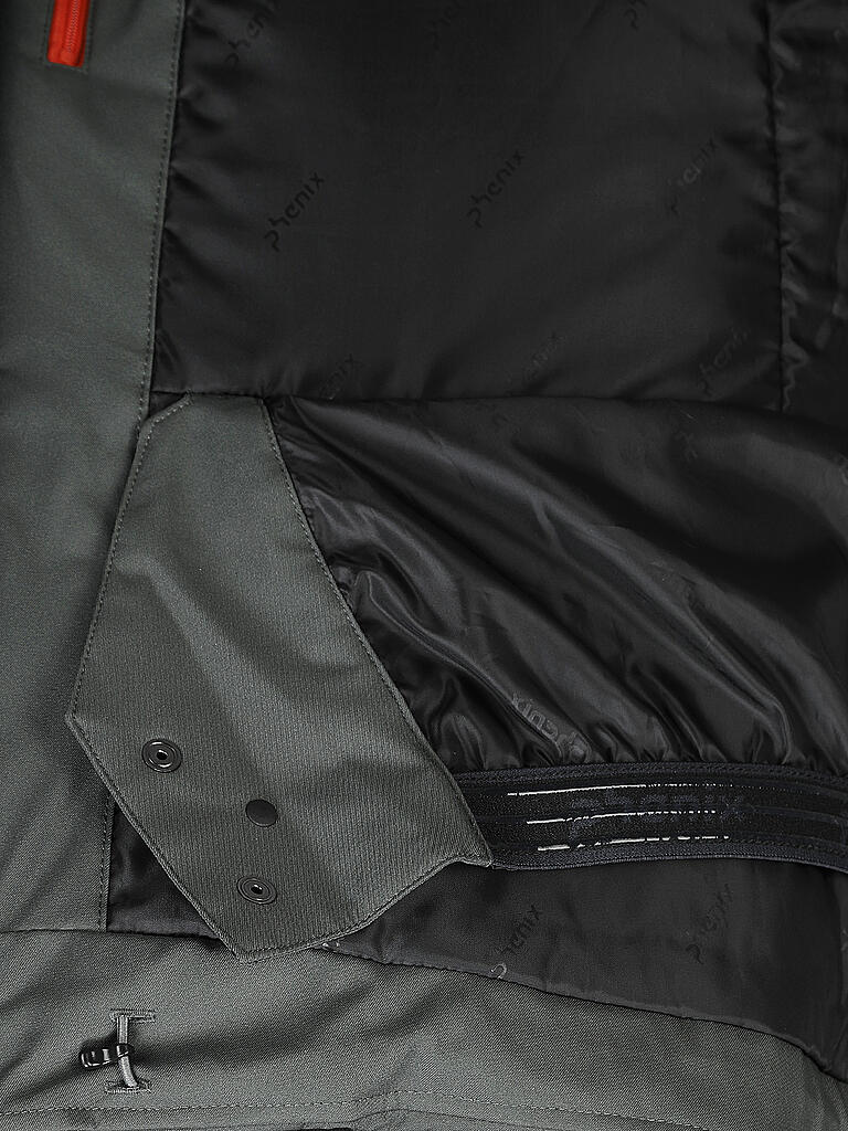 PHENIX | Herren Skijacke mit Weste | dunkelgrün