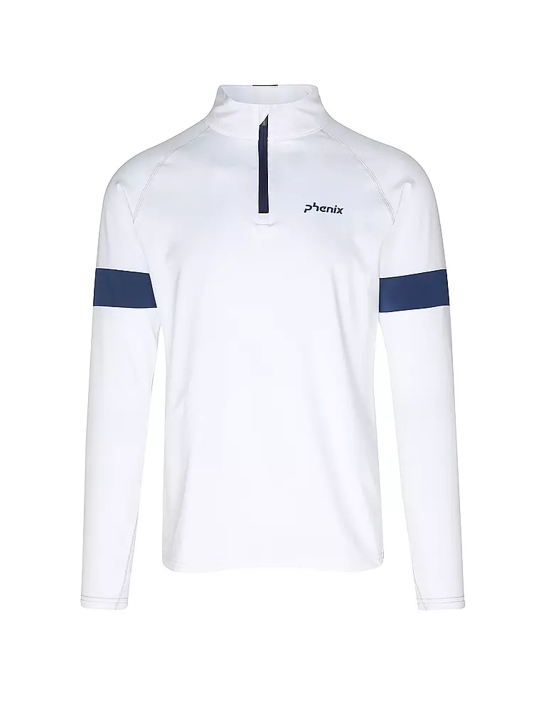 PHENIX | Herren Unterzieh Zipshirt AR Line Inner | weiss