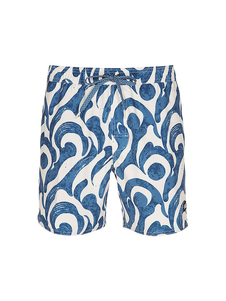 PICTURE Herren Badeshorts Piau 15 Printed blau | L