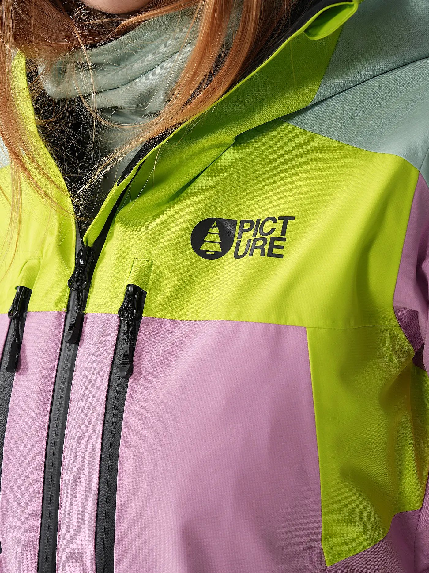 PICTURE | Damen Skijacke Exa | bunt