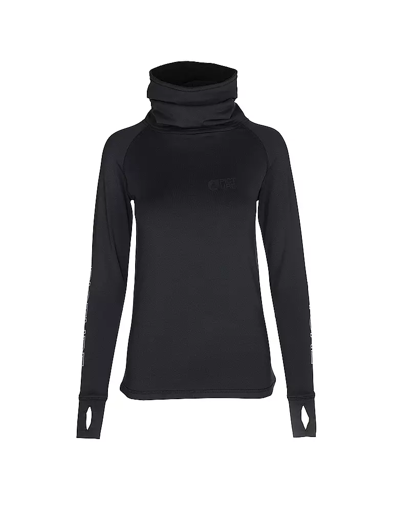 PICTURE | Damen Unterziehshirt Pagaya High Fleece | schwarz