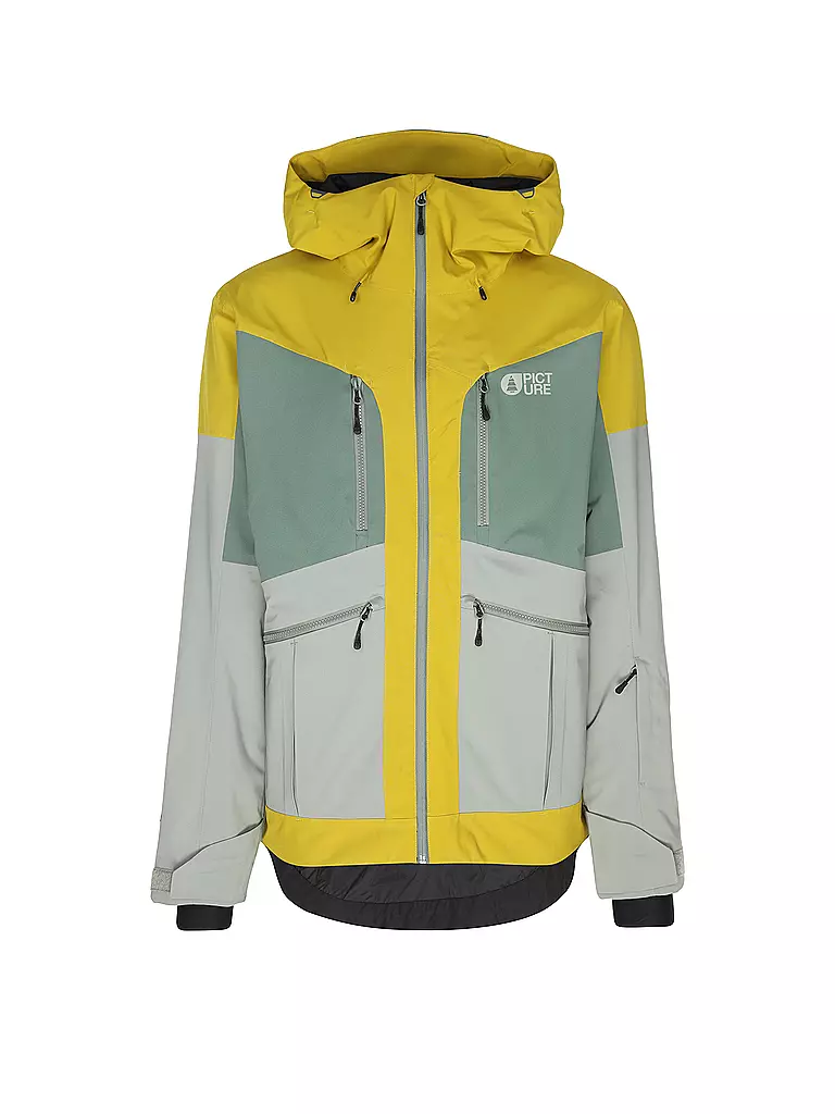 PICTURE | Herren Skijacke Naikoon Hoodie | gold