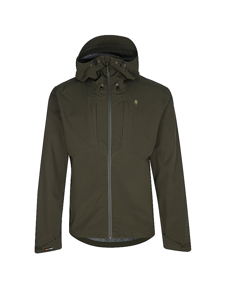 PINEWOOD Herren Wanderjacke Abisko 3L Hoodie olive | M