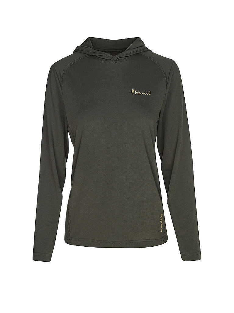 PINEWOOD Damen Funktionssweater Insect Safe olive | S — Bild 2