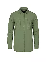 PINEWOOD | Damen Bluse Insectsafe | dunkelgrün