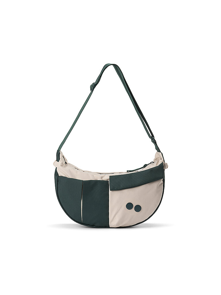 PINQPONQ Umhängetasche Krumm Medium 7,5L dunkelgrün