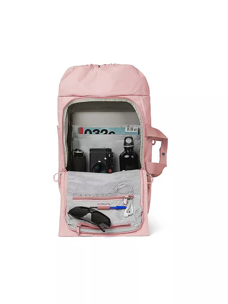 PINQPONQ | Rucksack Block Medium 30L | rosa