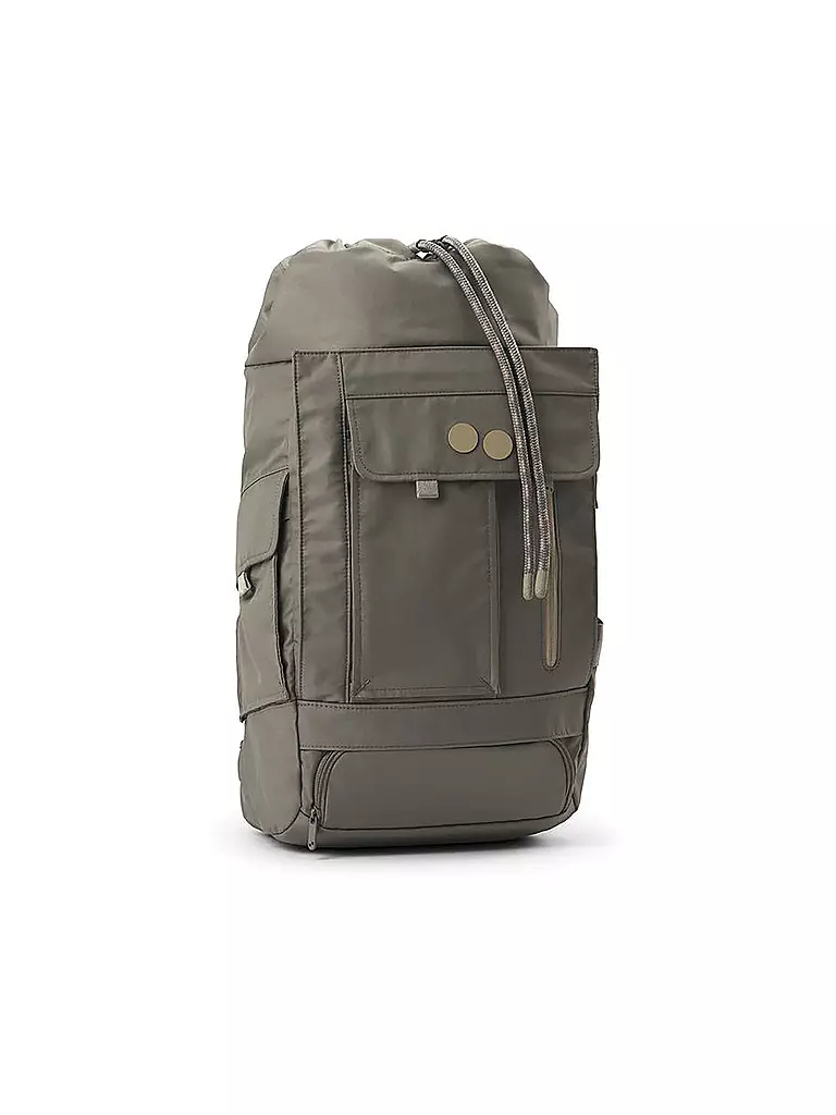 PINQPONQ | Rucksack Blok Medium Construct Pure Woven 30-32L | olive