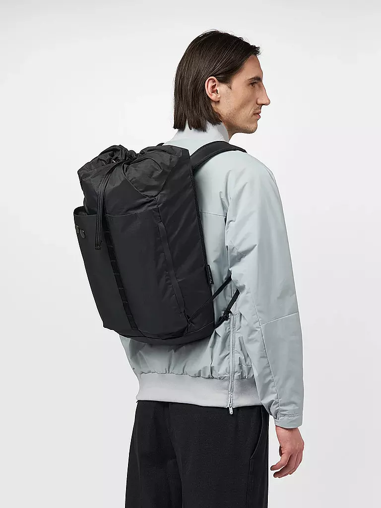 PINQPONQ | Rucksack Dukek Ripstop Nylon | schwarz