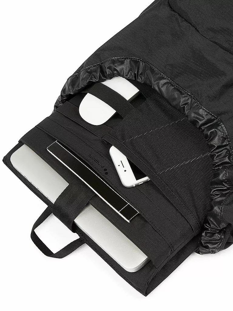 PINQPONQ | Rucksack Dukek Ripstop Nylon | schwarz