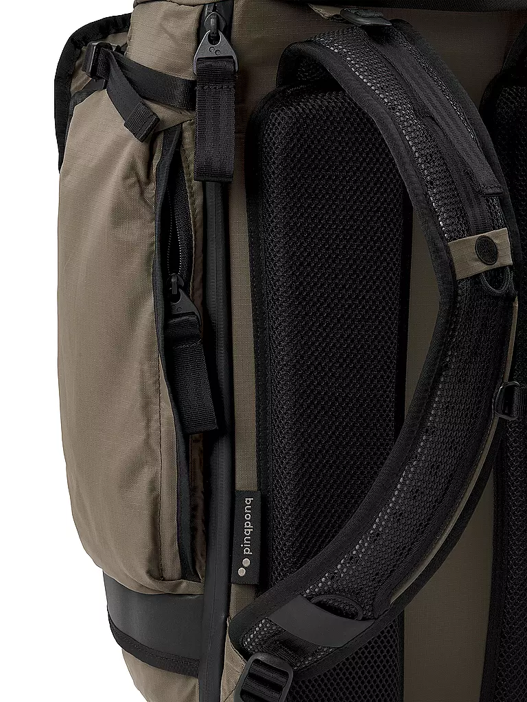 PINQPONQ | Rucksack Komut Medium 37L | braun