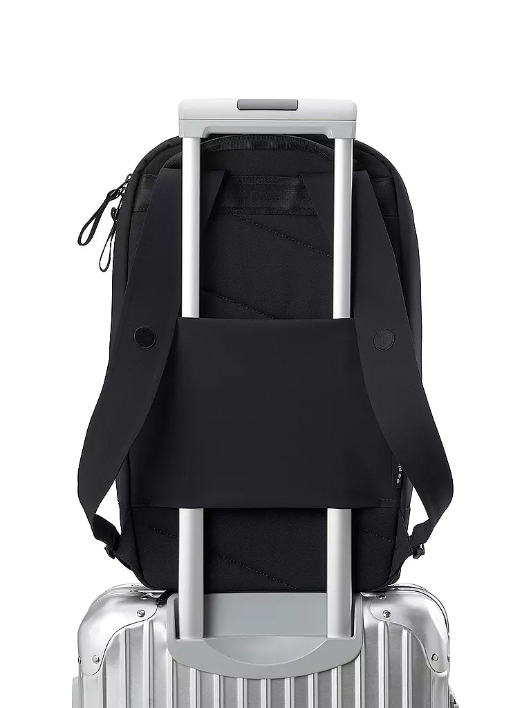 PINQPONQ | Rucksack Kontor Solid 16L | schwarz