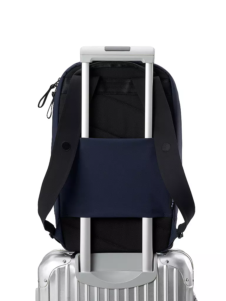 PINQPONQ | Rucksack Kontor Solid 16L | blau