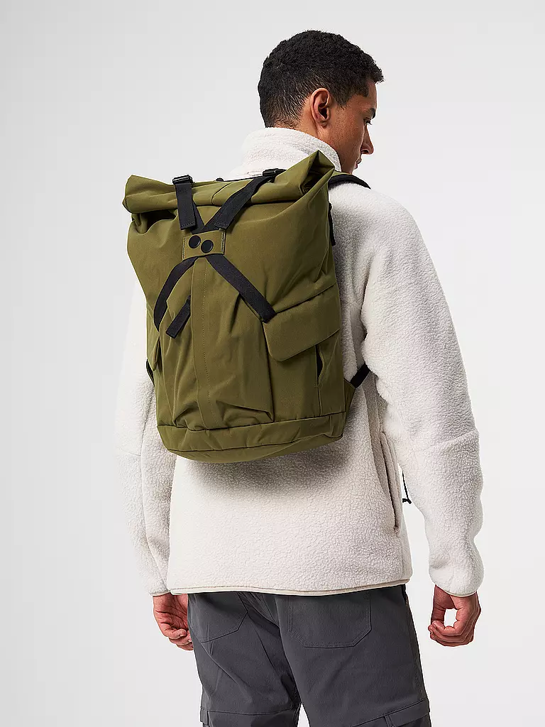 PINQPONQ | Rucksack Kross 20-25L | olive