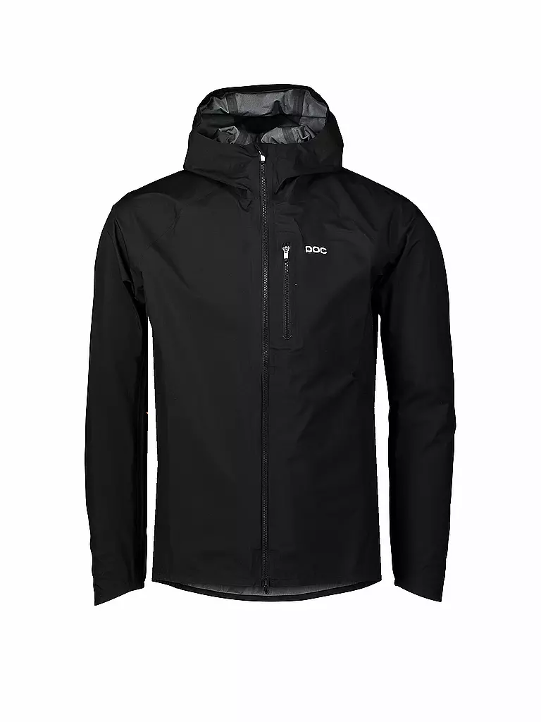 POC | Herren Rad Regenjacke Motion Rain | schwarz