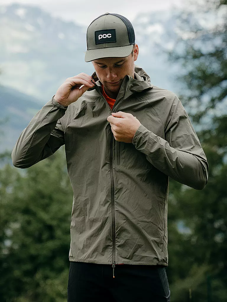 POC | Herren Rad Windjacke Motion Wind | grün