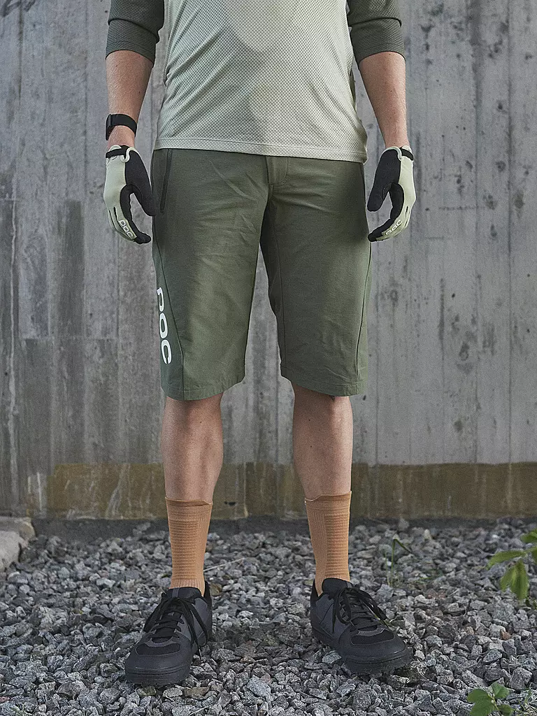 POC | Herren Radshort Essential Enduro Light | grün