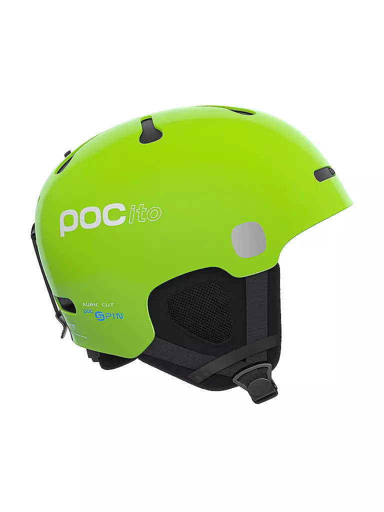 POC | Kinder Skihelm POCito Auric Cut SPIN | gelb