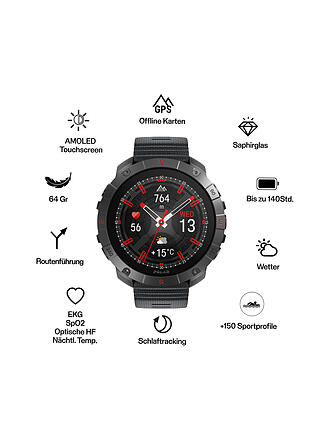 POLAR | Outdoor-Multisportuhr Grit X2 Pro Titan