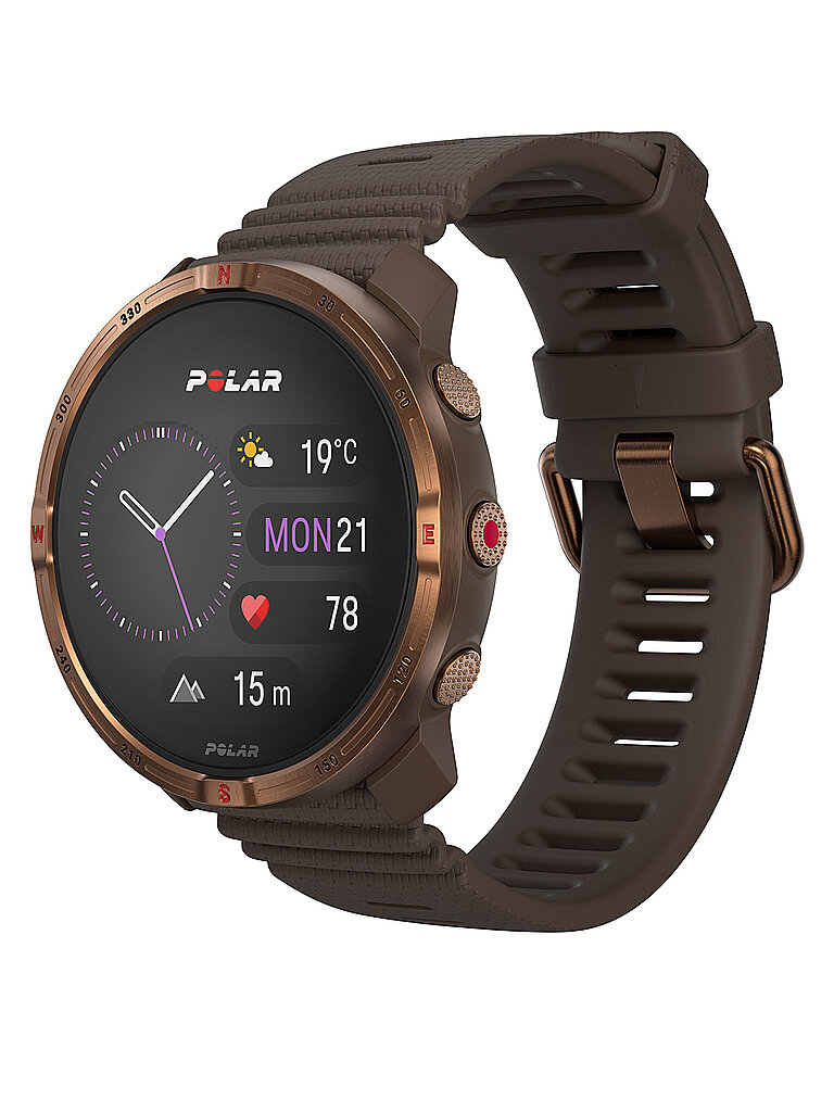 POLAR Outdoor-Multisportuhr Grit X2 S-L braun — Bild 2