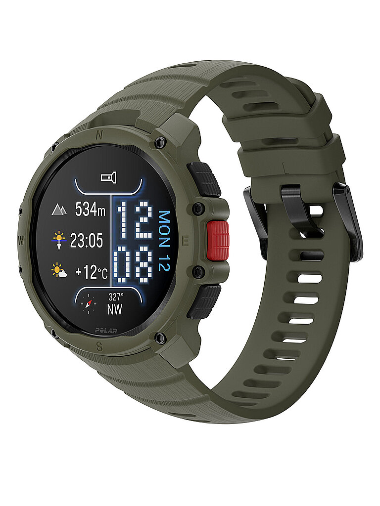 POLAR Outdoor-Multisportuhr Street X dunkelgrün — Bild 2