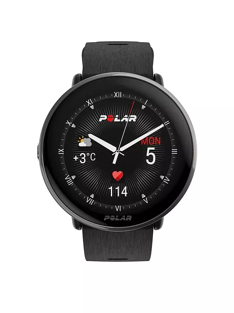 POLAR | GPS-Fitnessuhr Ignite 3 Titanium S-L | schwarz