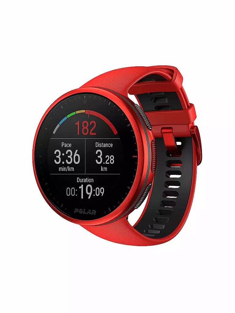 POLAR | GPS-Multisportuhr Vantage V2 M/L | rot