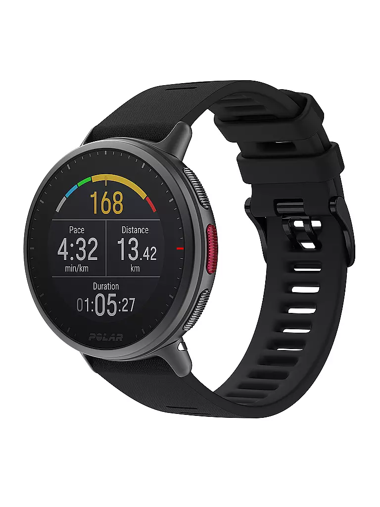 POLAR | GPS-Multisportuhr Vantage V2 Shift M/L | schwarz