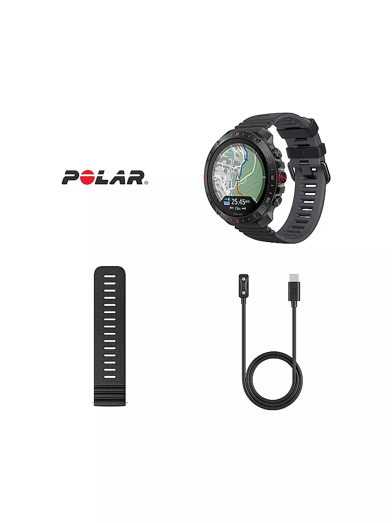POLAR | Outdoor-Multisportuhr Grit X2 Pro | grau