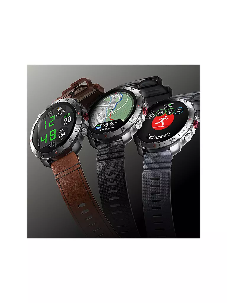 POLAR | Outdoor-Multisportuhr Grit X2 Pro | schwarz