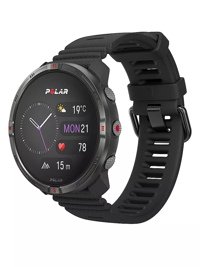 POLAR | Outdoor-Multisportuhr Grit X2 S-L | schwarz