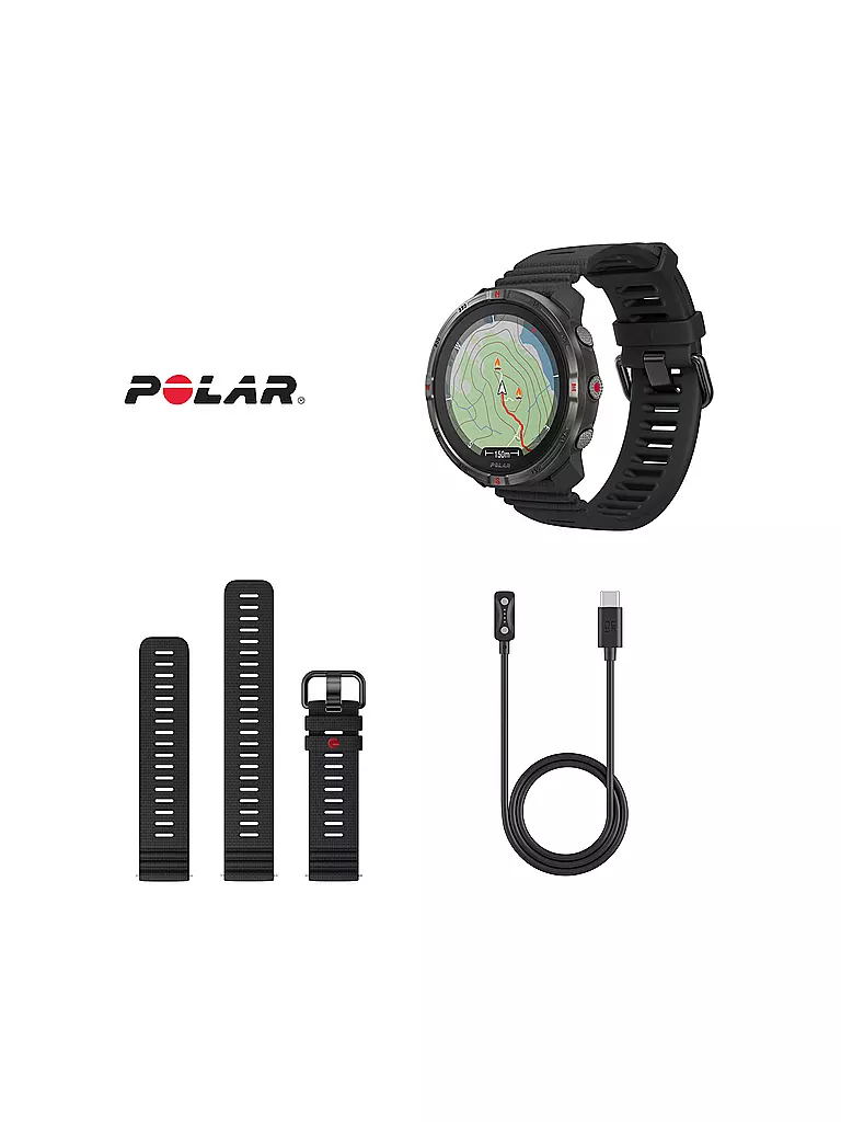 POLAR | Outdoor-Multisportuhr Grit X2 S-L | braun