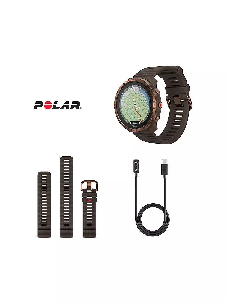POLAR | Outdoor-Multisportuhr Grit X2 S-L | schwarz