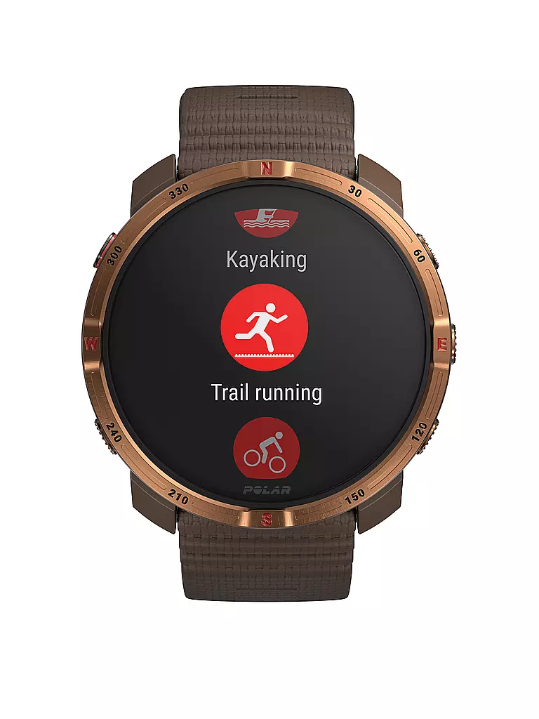 POLAR | Outdoor-Multisportuhr Grit X2 S-L | schwarz