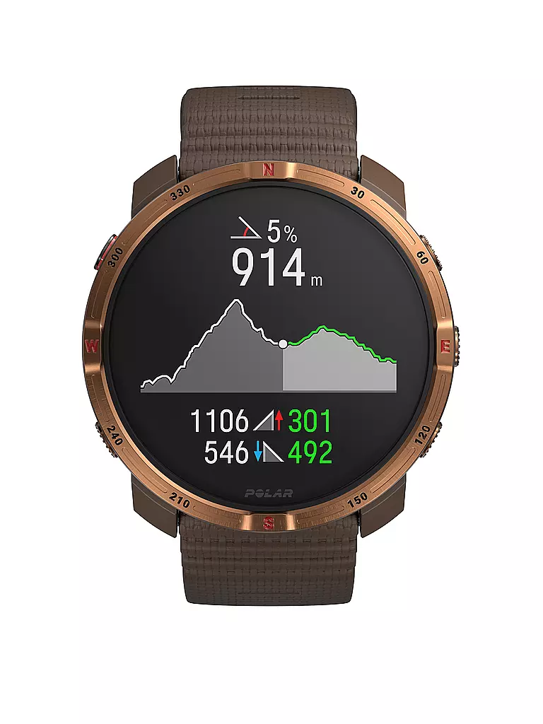 POLAR | Outdoor-Multisportuhr Grit X2 S-L | schwarz