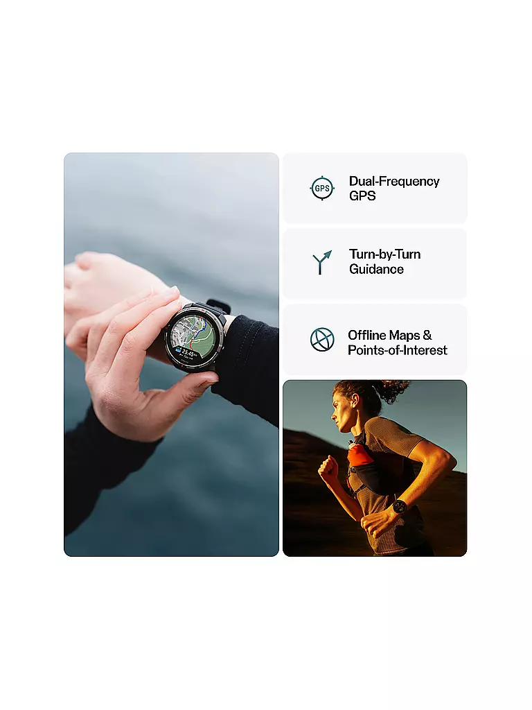 POLAR | Outdoor-Multisportuhr Grit X2 S-L | schwarz