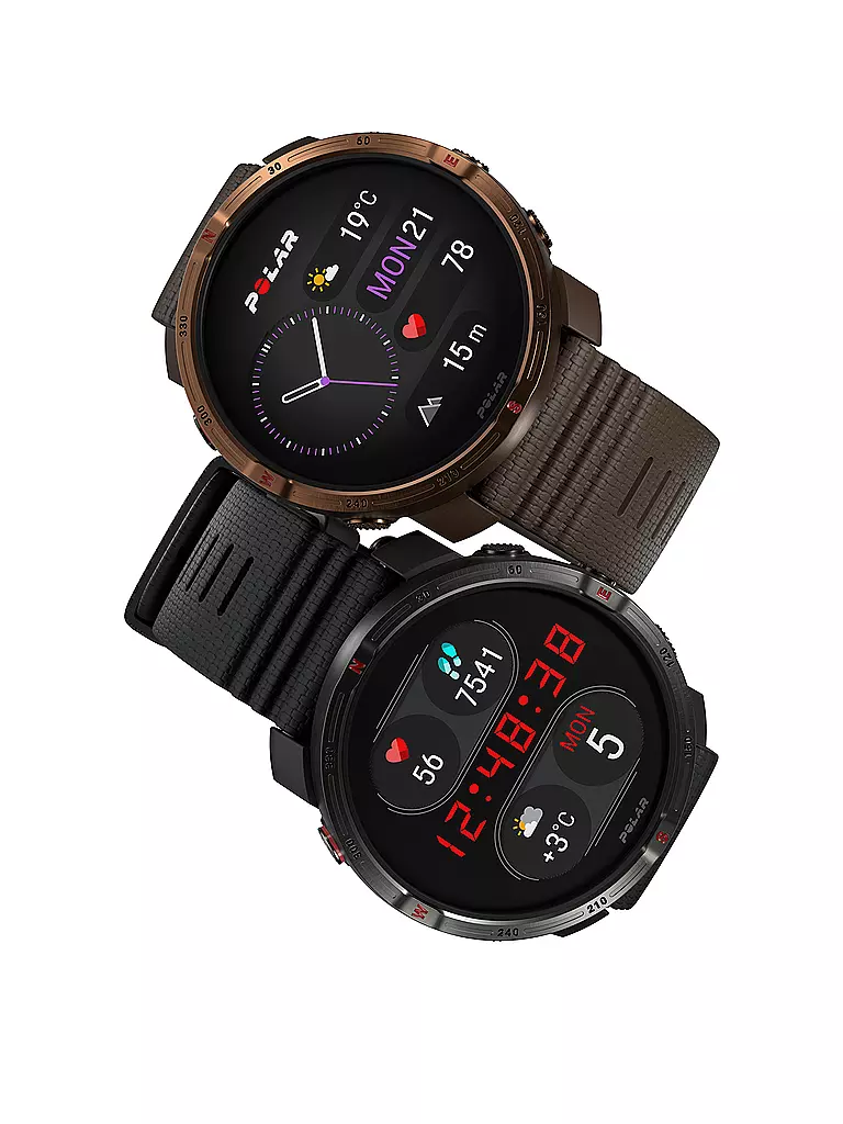 POLAR | Outdoor-Multisportuhr Grit X2 S-L | schwarz