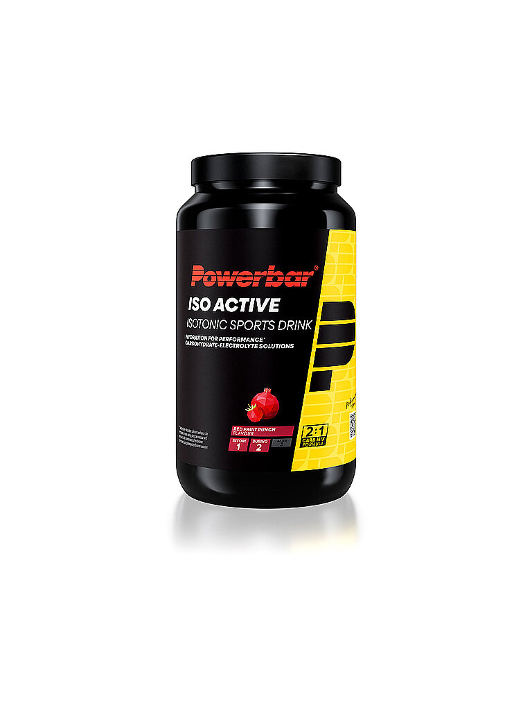 POWER BAR Isotonisches Getränkepulver Isoactive Red Fruit Punch 1320g bunt — Bild 2