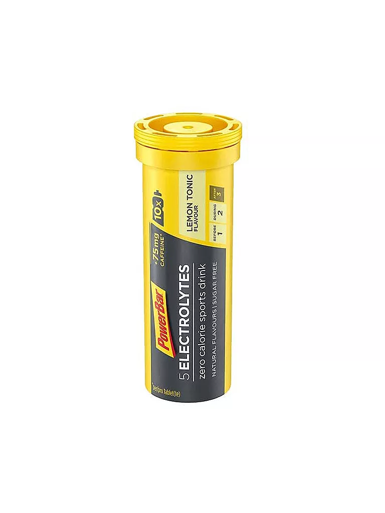 POWER BAR | 5 Electrolytes Brausetabletten Lemon Tonic | bunt