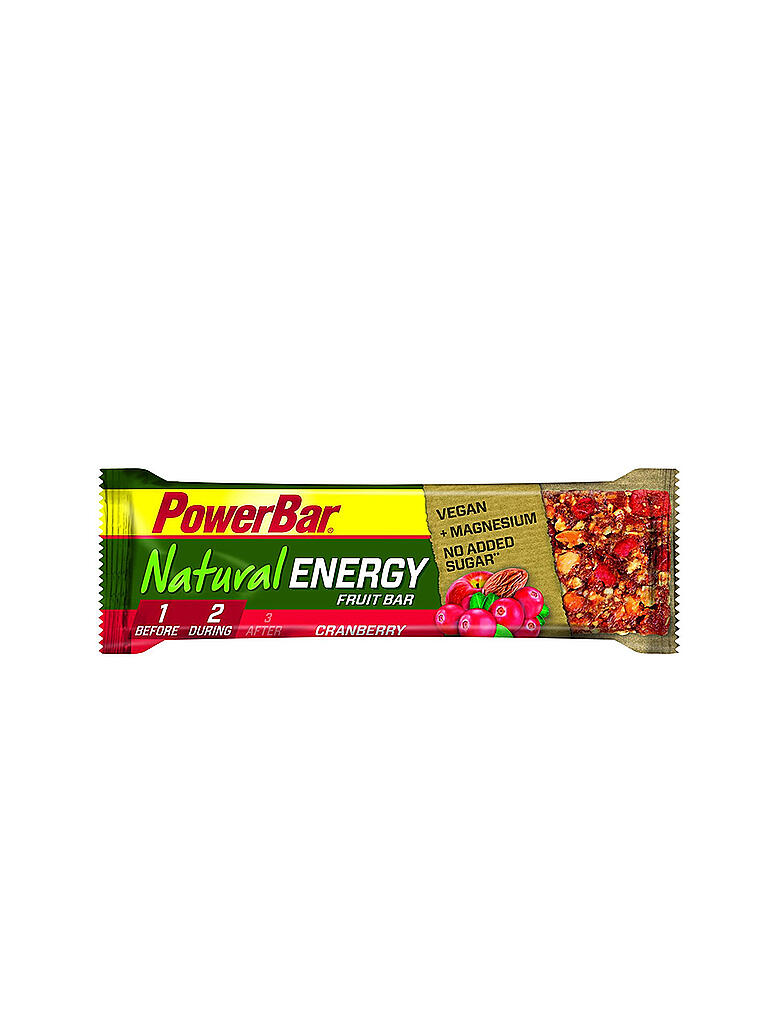 POWER BAR | Natural Energy Fruit & Nut Bar Cranberry 40g | keine Farbe