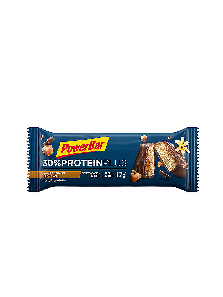 POWER BAR | Proteinriegel 30% Protein Plus Vanilla Caramel Crisp 55g | keine Farbe