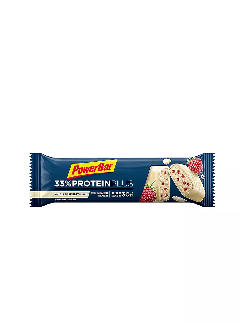 POWER BAR | Proteinriegel 33% Protein Plus Vanilla-Raspberry 90g | bunt