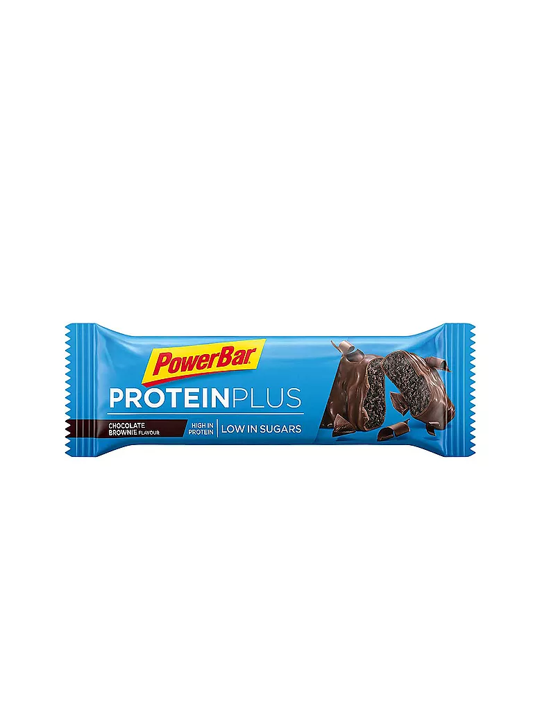 POWER BAR | Proteinriegel Protein Plus Low Sugar Chocolate Brownie 35g | bunt