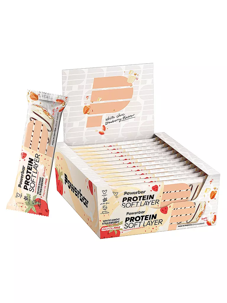 POWER BAR | Proteinriegel Soft Layer  | braun