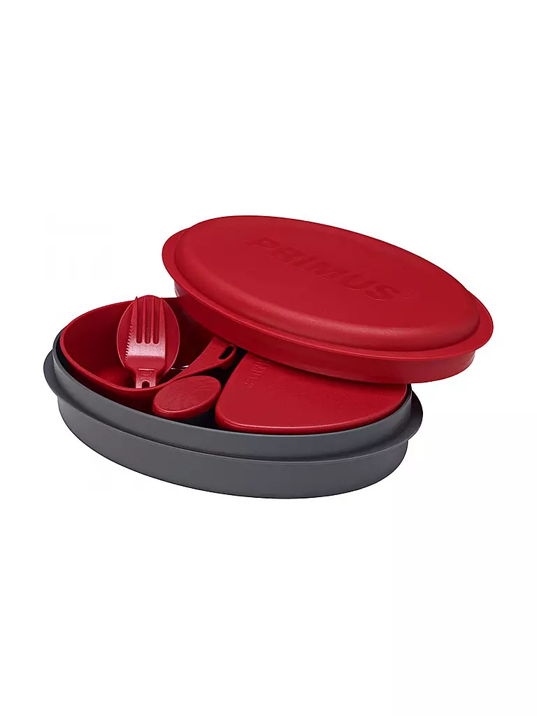 PRIMUS | Outdoorgeschirr Meal Set 8-teilig | rot