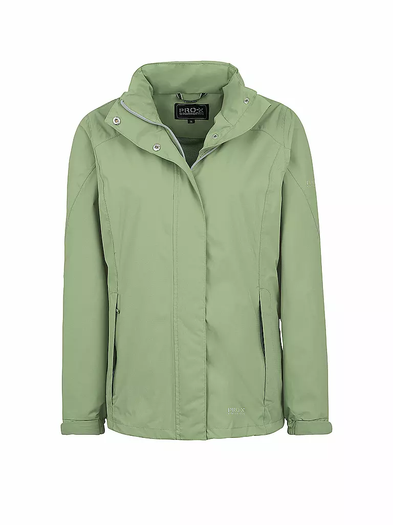 PRO-X ELEMENTS | Damen Regenjacke Carrie A-C | hellgrün
