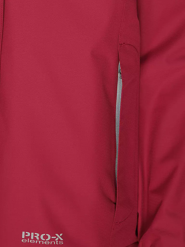 PRO-X ELEMENTS | Damen Regenjacke Carrie A-D | beere